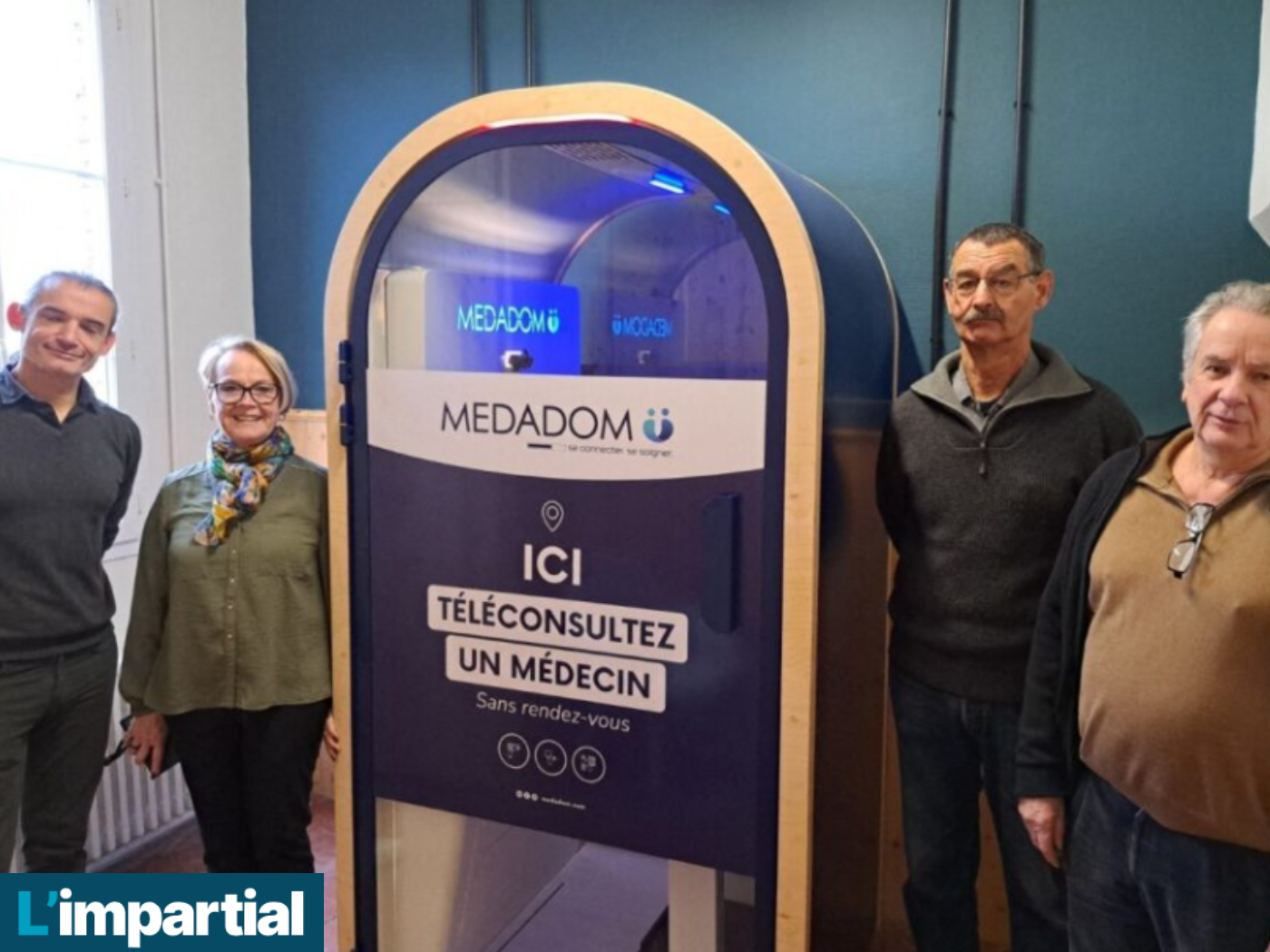 Eure : dans ce village, la cabine de télémédecine est le fruit d'un projet porté par quatre communes